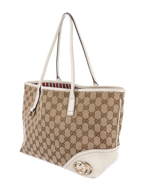 authentic gucci bag new britt tote bag|Gucci Tote Bags .